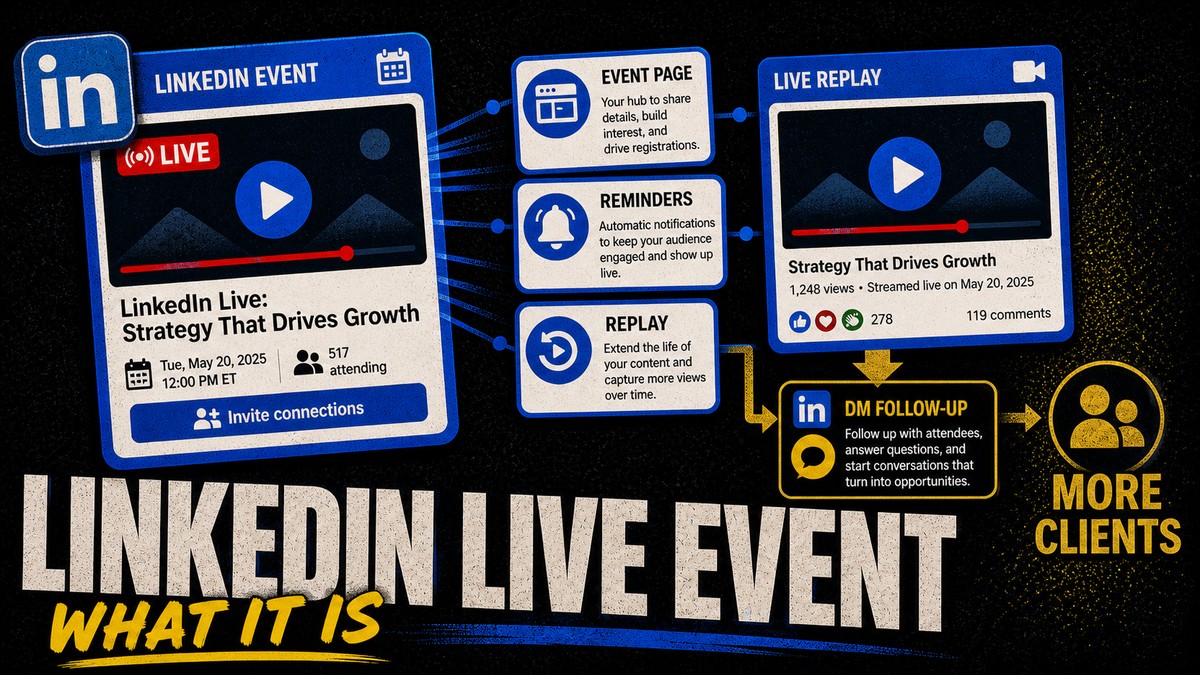 LinkedIn Live event strategy