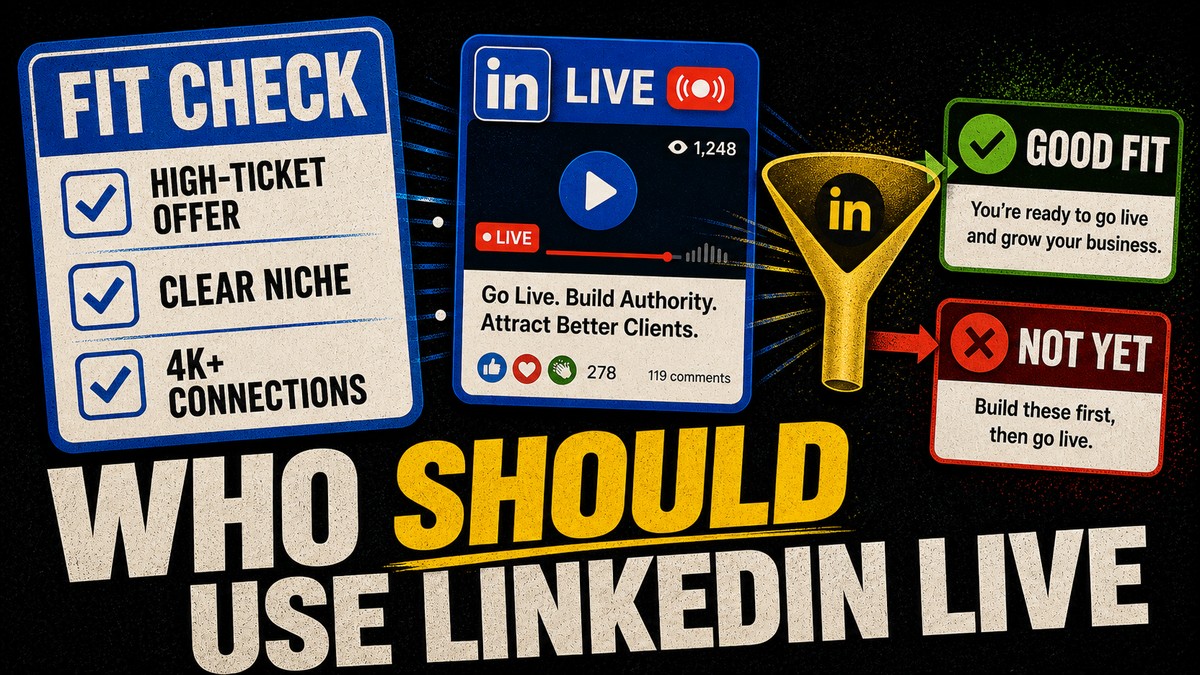 LinkedIn Live audience fit