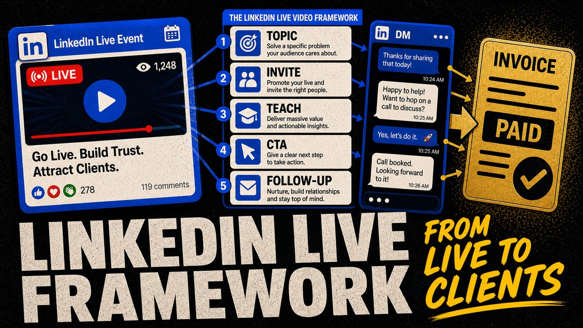 LinkedIn Live strategy framework